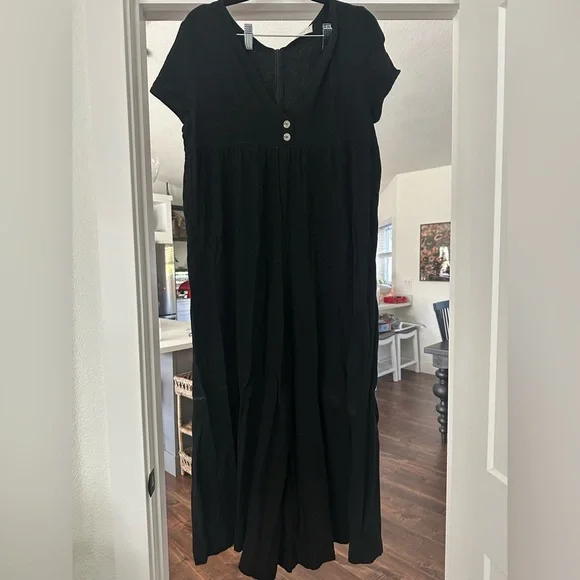 NATURAL LIFE Black Jumpsuit - Picture 2 of 4